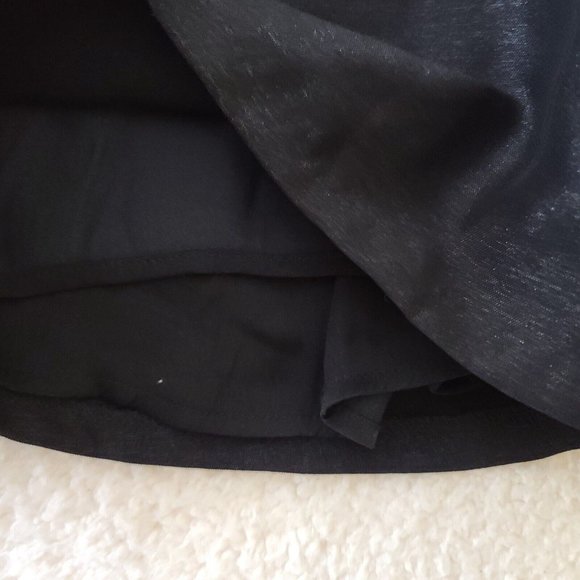 Free People Skylie Saylor Romper 10 Black Dressy Night Out Velvety Pockets NWT - Picture 5 of 14